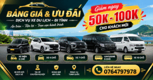 Bảng giá xe hợp đồng Sài Gòn Vũng Tàu 3-4-7-9-16 chỗ trọn gói và ưu đãi giảm giá mới nhất tại Doanh Nghiệp Sơn Hùng